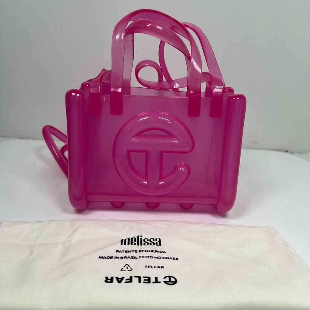 LIMITED EDITION Melissa x Telfar Small Jelly Shopper - Pink